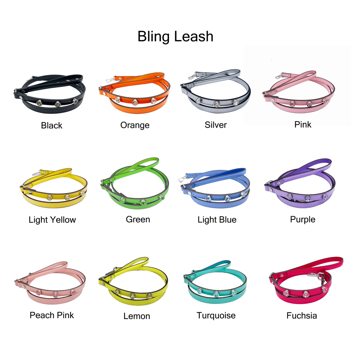 MMCHOKK-Bling Leash (2.0)-MMC0004B