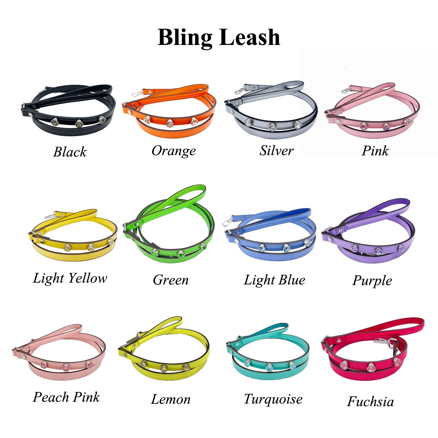 MMCHOKK-Bling Leash (2.0)-MMC0004B