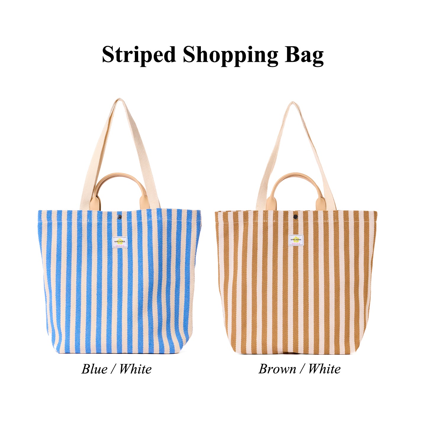 MMCHOKK-Striped Poly-Cotton Bag Collection-MMCB00