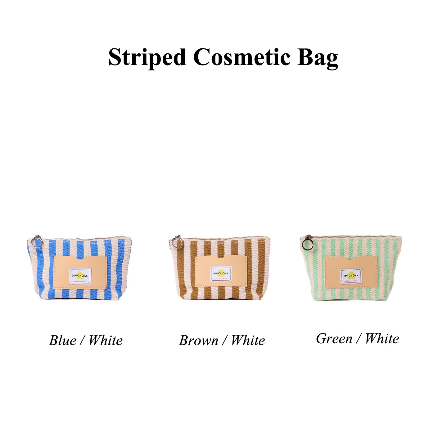 MMCHOKK-Striped Poly-Cotton Bag Collection-MMCB00